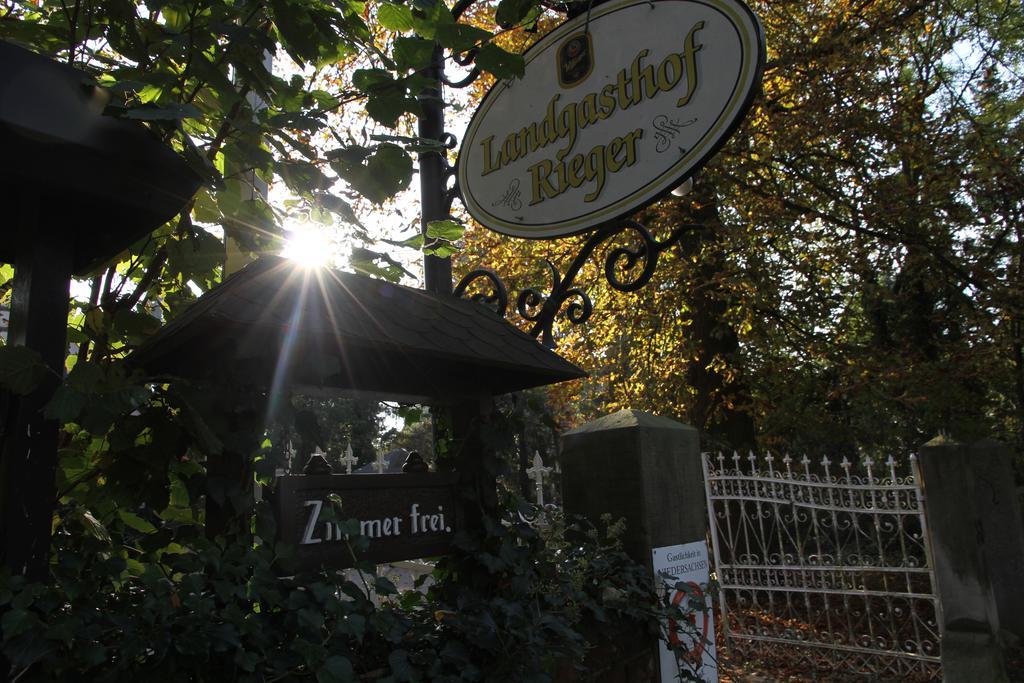 Landgasthof Rieger Dangenstorf Exterior foto